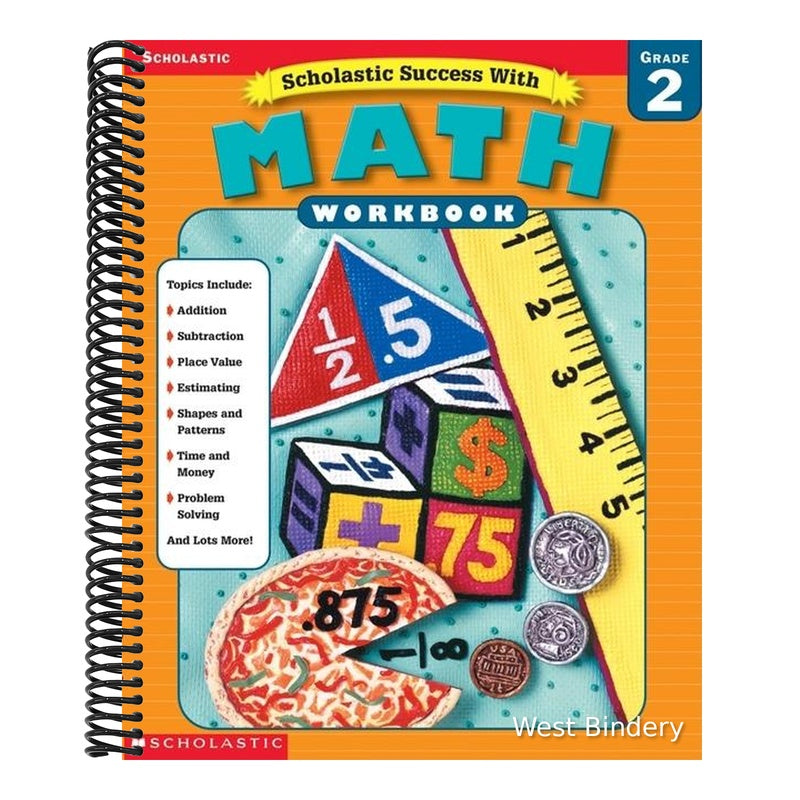 Scholastic Success With: Math Workbook: Grade 2