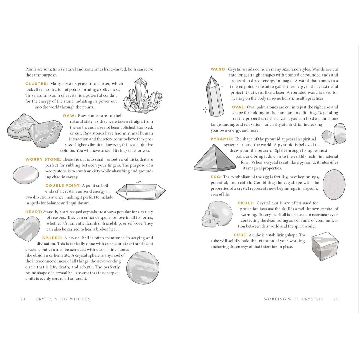 Crystals for Witches: Rituals, Spells, and Practices for Stone Spirit Magic