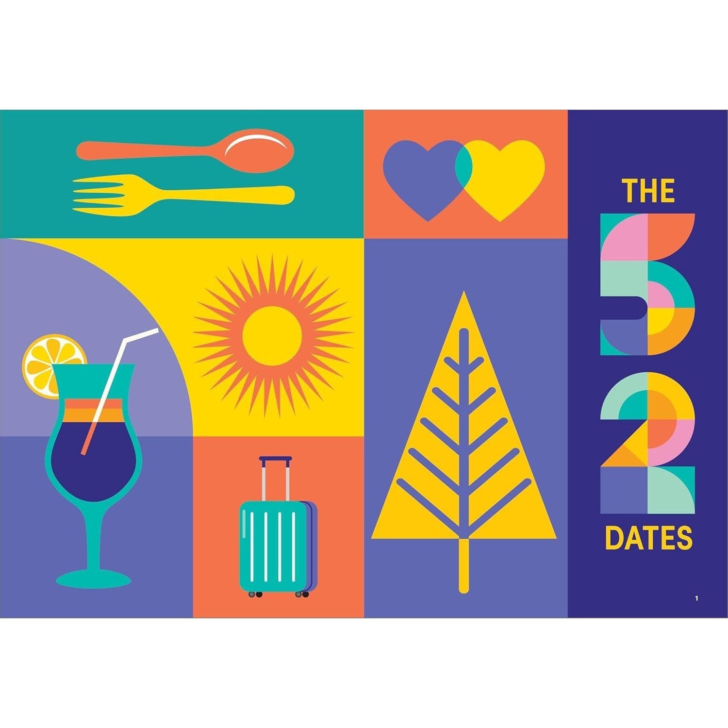 The 52-Dates Challenge for Couples: Open a Surprise Date, Spark Fun in Your Relationship, and Make Lasting Memories