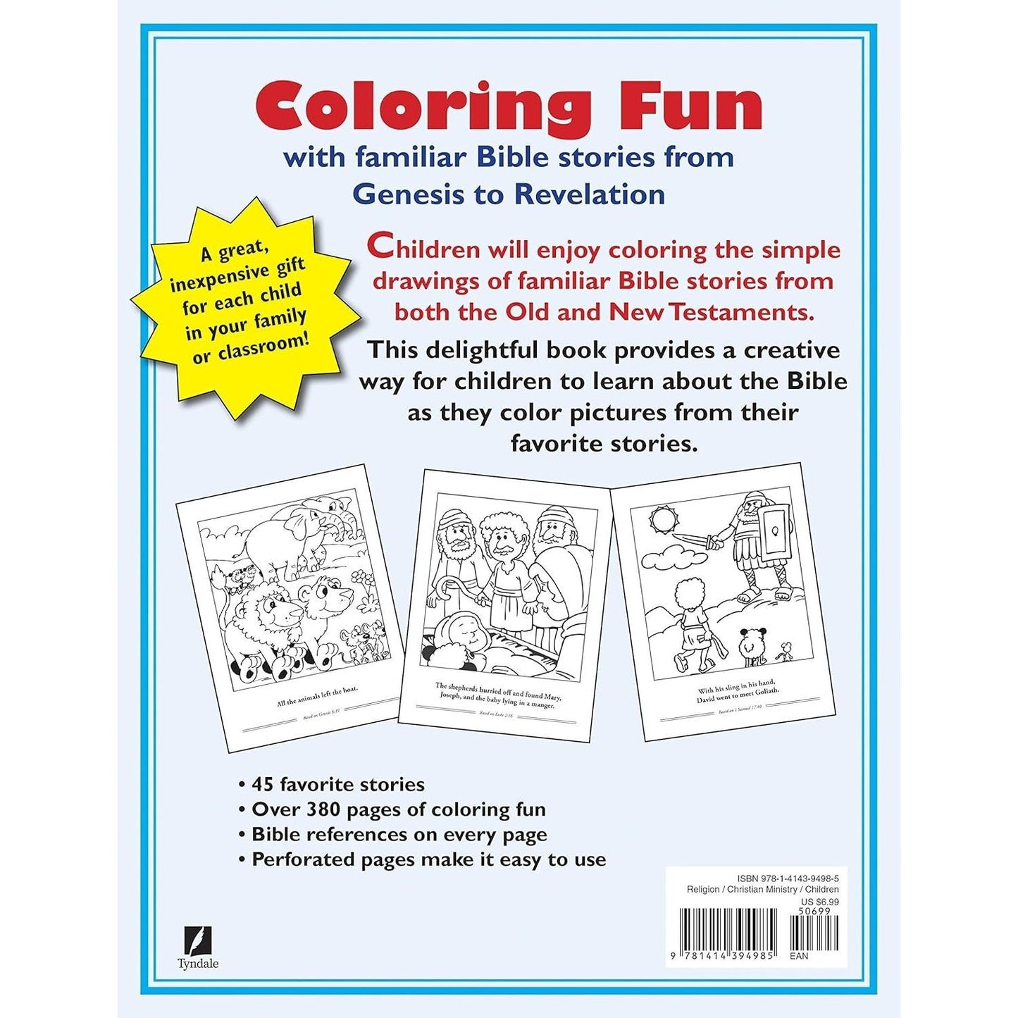The Gigantic Coloring Book of Bible Stories