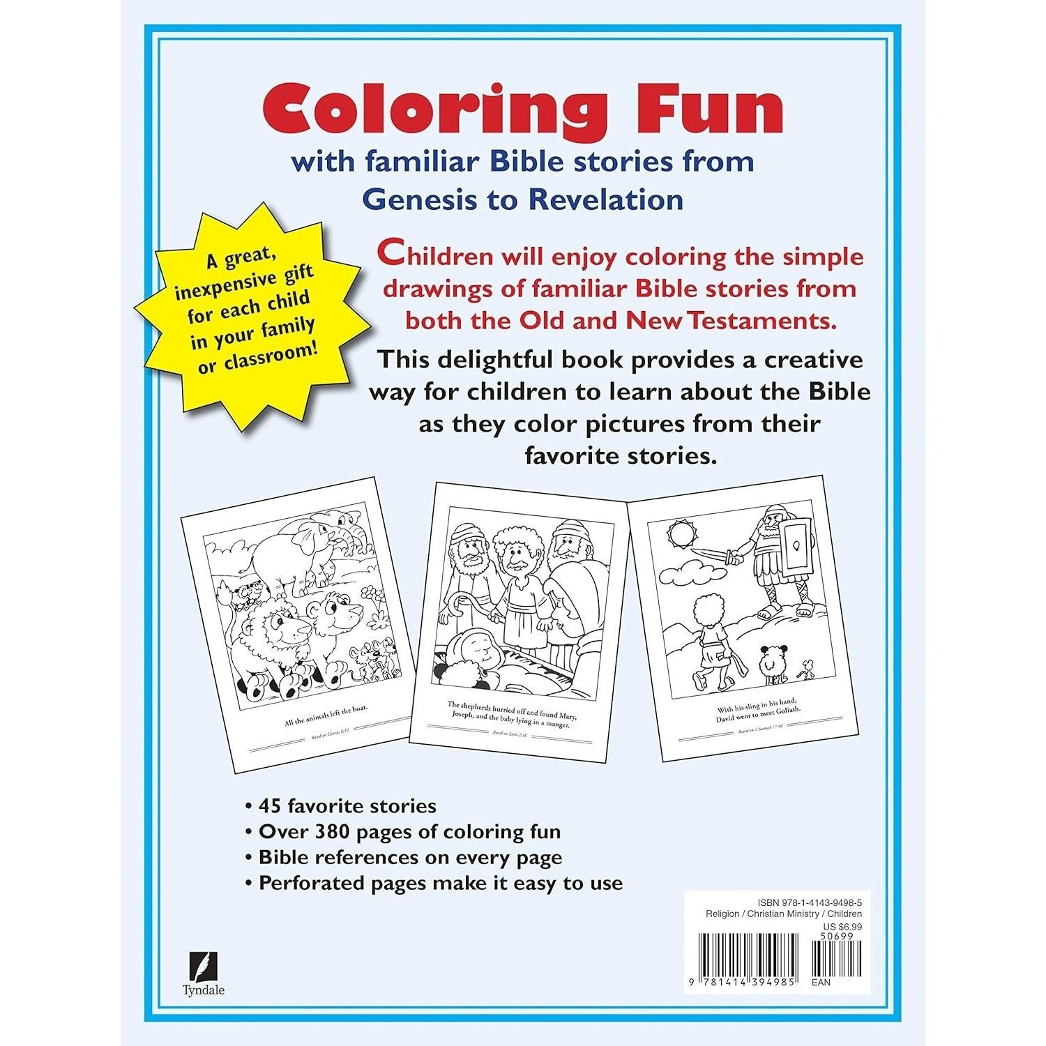 The Gigantic Coloring Book of Bible Stories