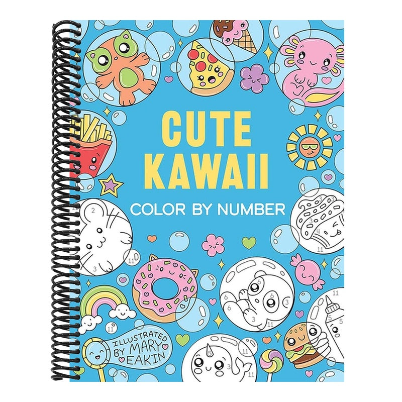 Cute Kawaii Color by Number