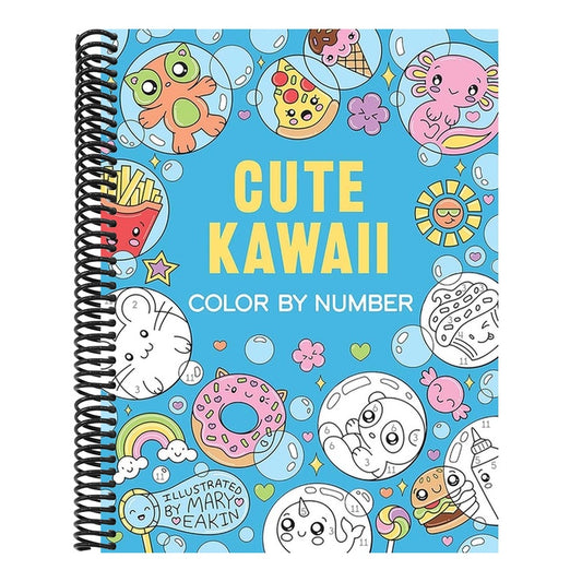Cute Kawaii Color by Number