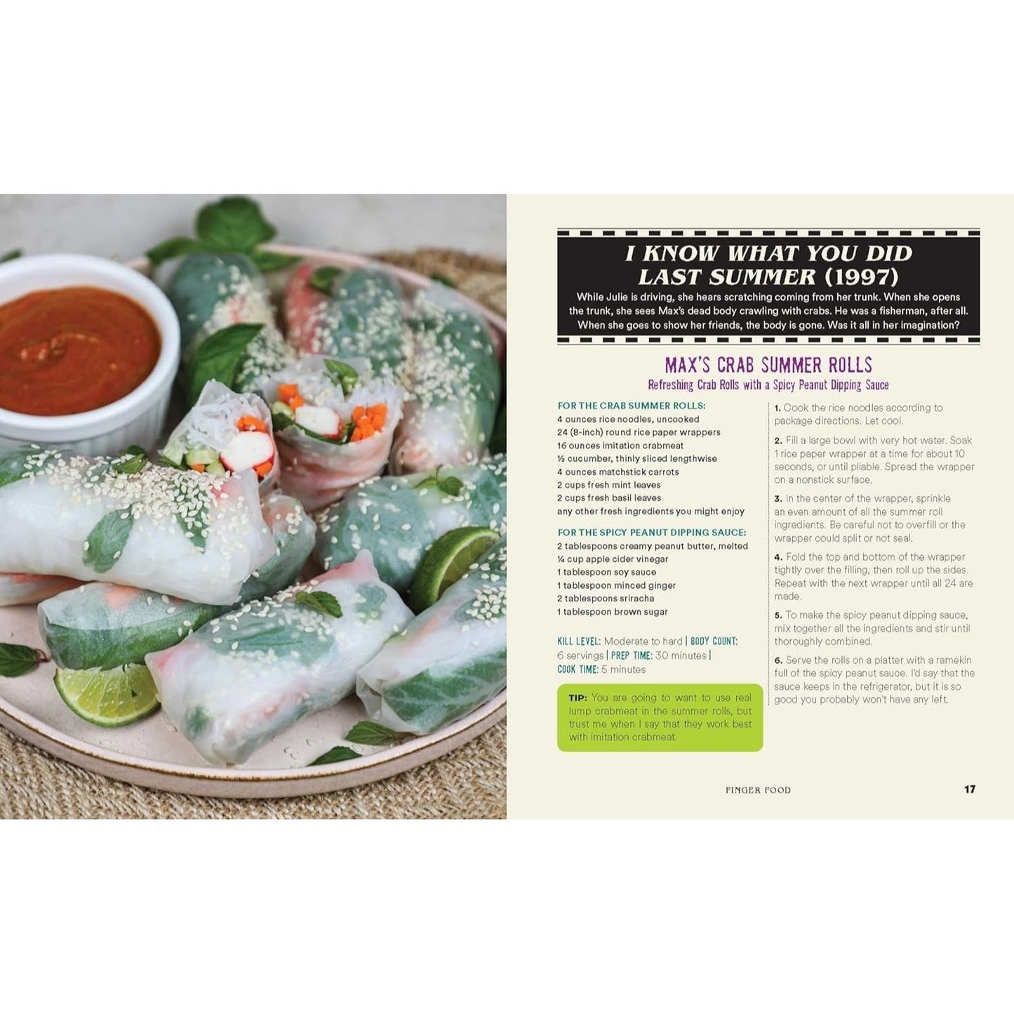 The Horror Movie Night Cookbook: 60 Deliciously Deadly Recipes Inspired by Iconic Slashers, Zombie Films, Psychological Thrillers, Sci-Fi Spooks, and More
