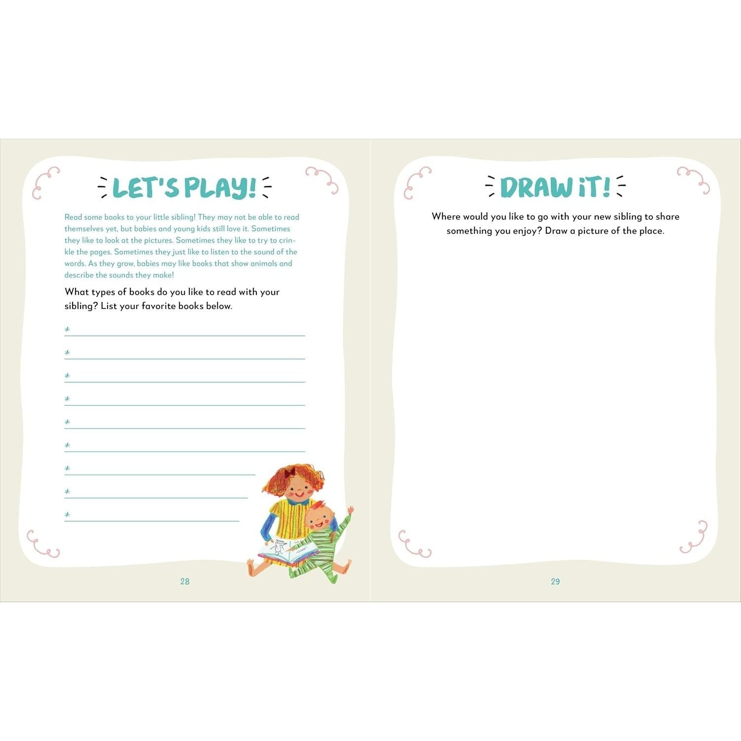 Welcome to the Family!: A Celebratory Journal for a New Big Sister or Brother