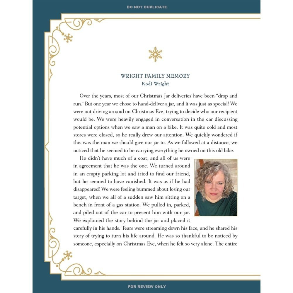 Christmas Jars Cookbook: Recipes, Crafts, and Heartwarming Stories from Our Family to Yours