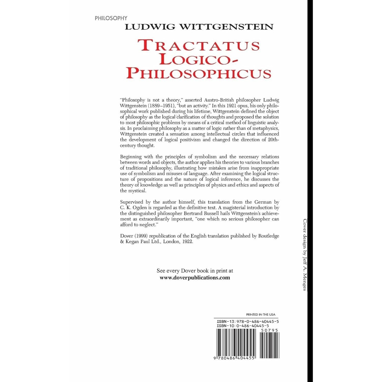 Tractatus Logico-Philosophicus