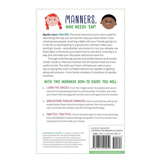 A Kids' Guide to Manners: 50 Fun Etiquette Lessons for Kids (and Their Families)