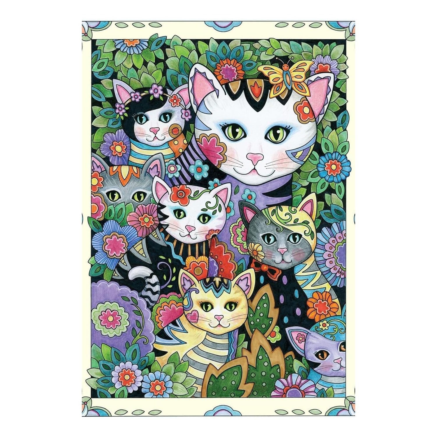 Creative Haven Creative Kittens Coloring Book