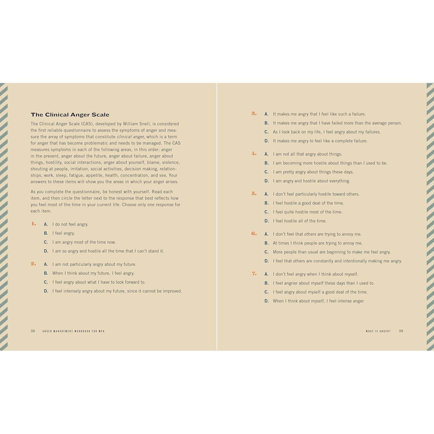 Anger Management Workbook for Men: Take Control of Your Anger and Master Your Emotions (Spiral Bound)