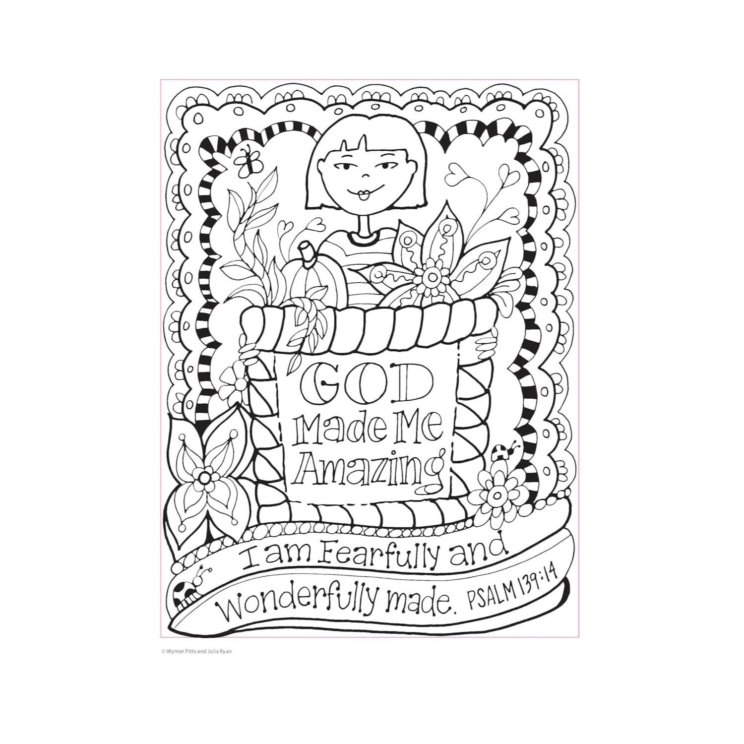 You're God's Girl! Coloring Book