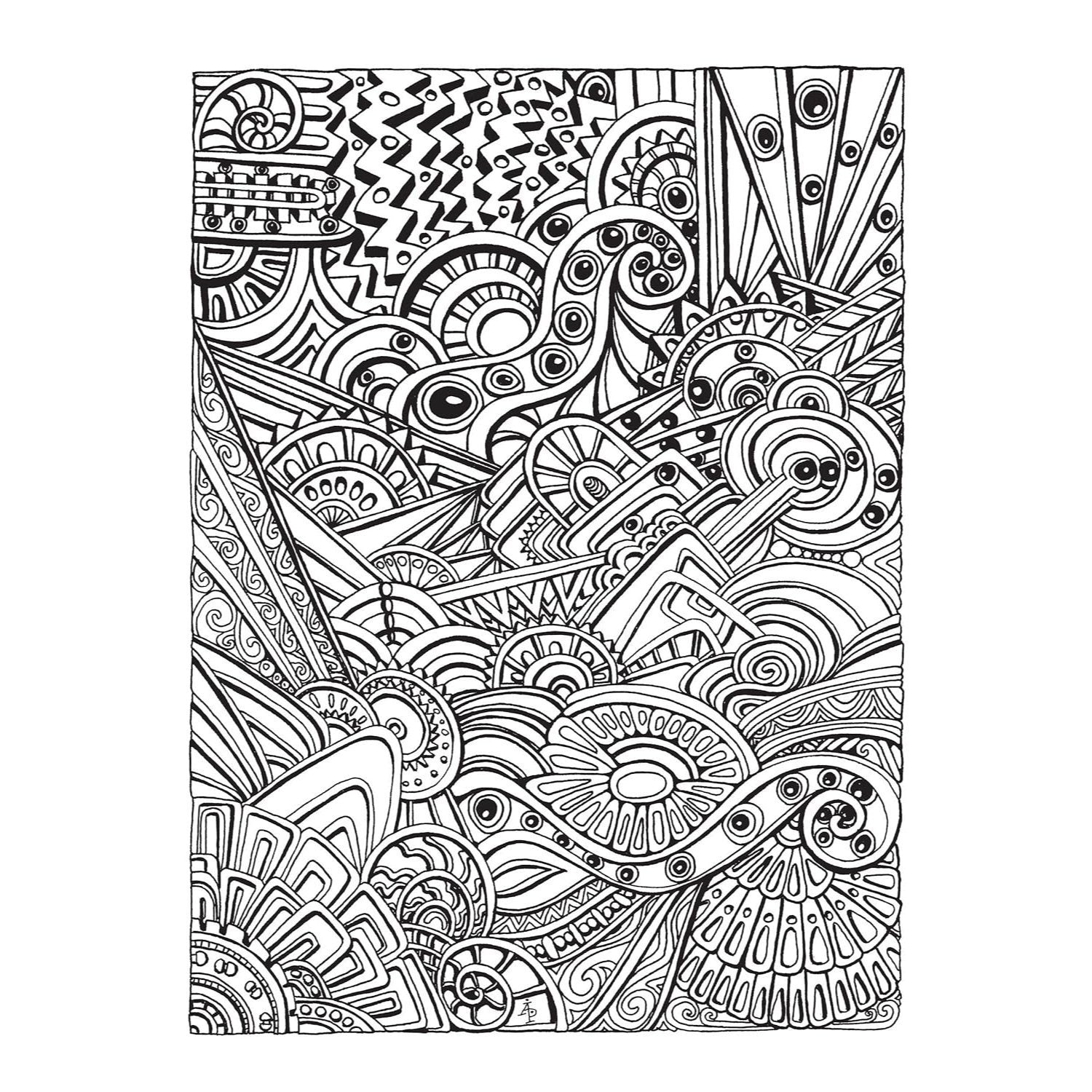 Creative Haven Entangled Coloring Book
