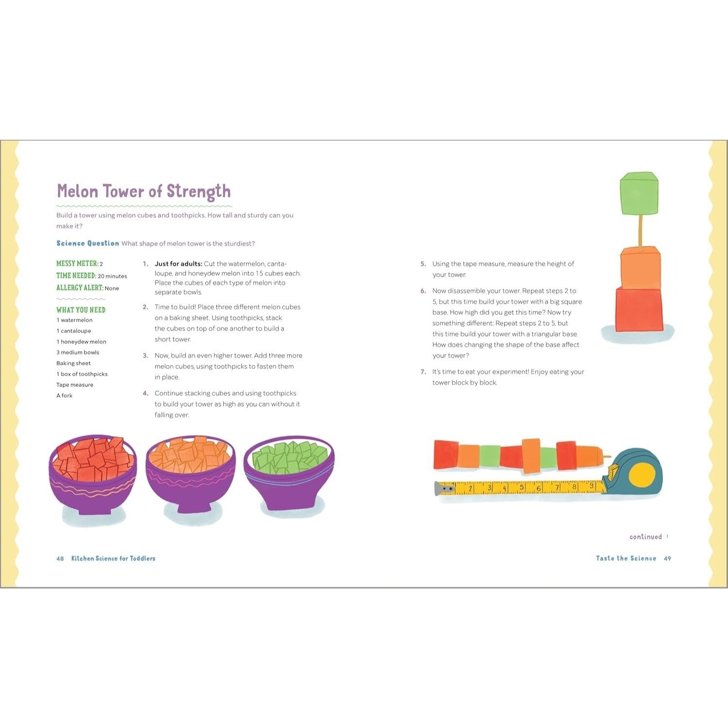 Kitchen Science for Toddlers: 20 Edible Steam Activities and Experiments to Enjoy!