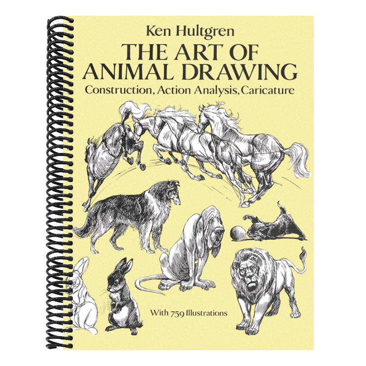 The Art of Animal Drawing: Construction, Action Analysis, Caricature (Revised)
