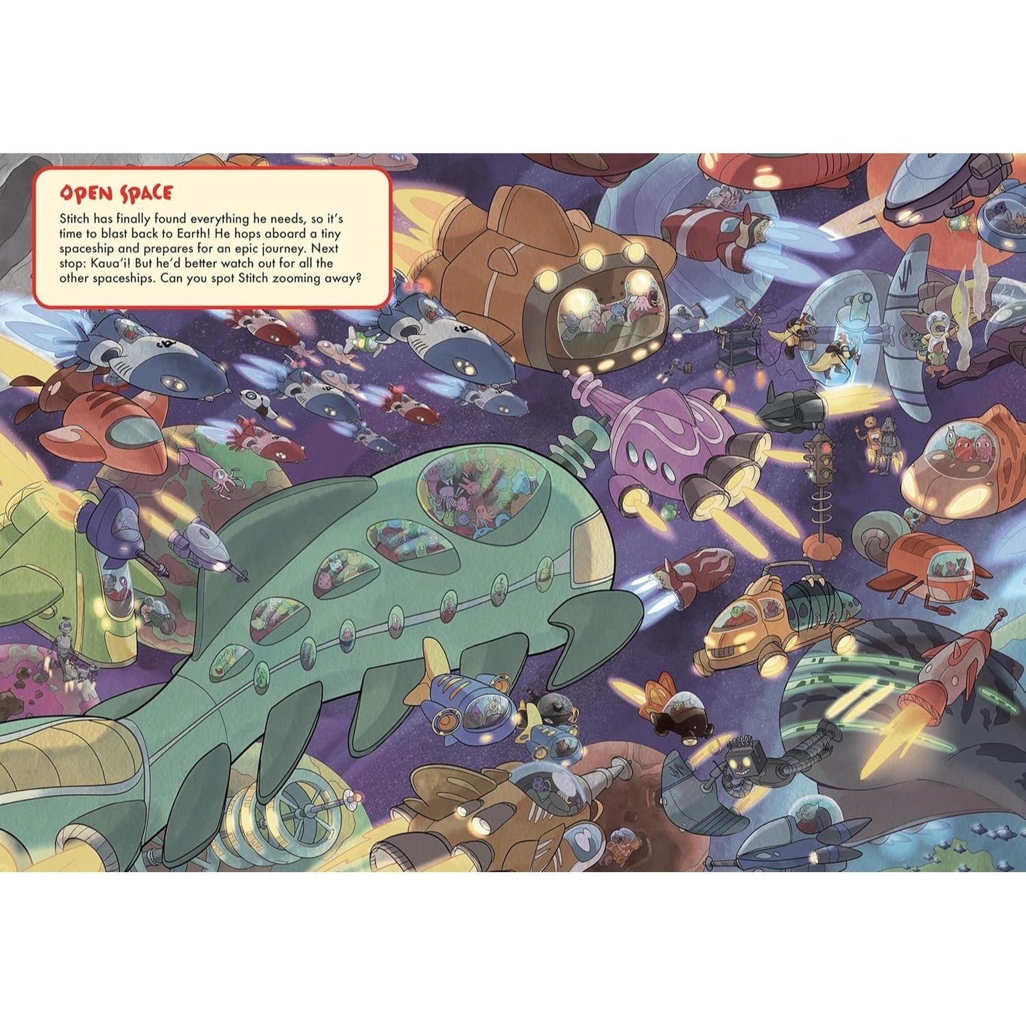 Disney: Where's Stitch? Look and Find