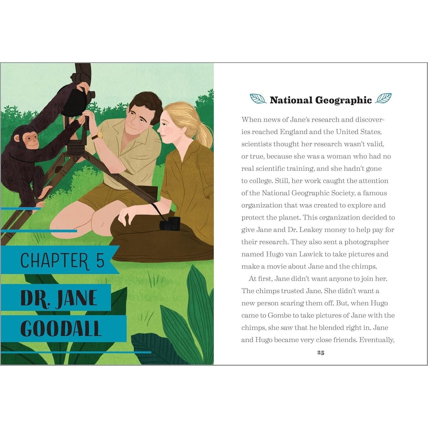 The Story of Jane Goodall: An Inspiring Biography for Young Readers