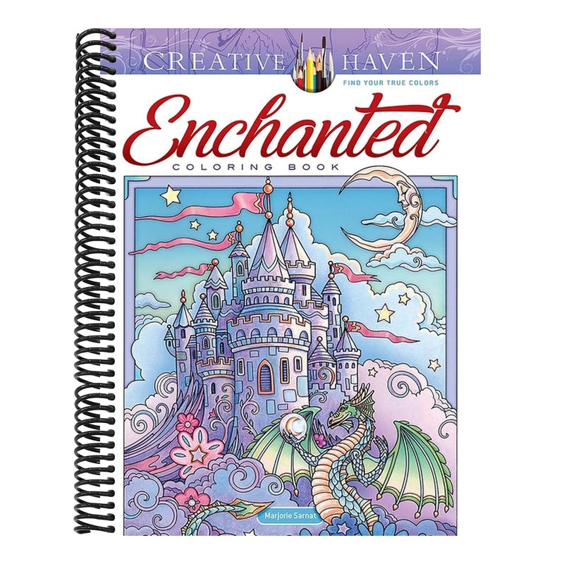 Creative Haven Enchanted Coloring Book