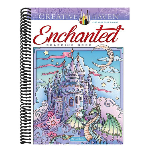 Creative Haven Enchanted Coloring Book