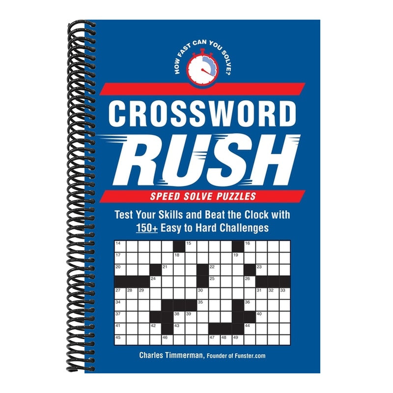 Crossword Rush: Test Your Skills and Beat the Clock with 150+ Easy to Hard Challenges