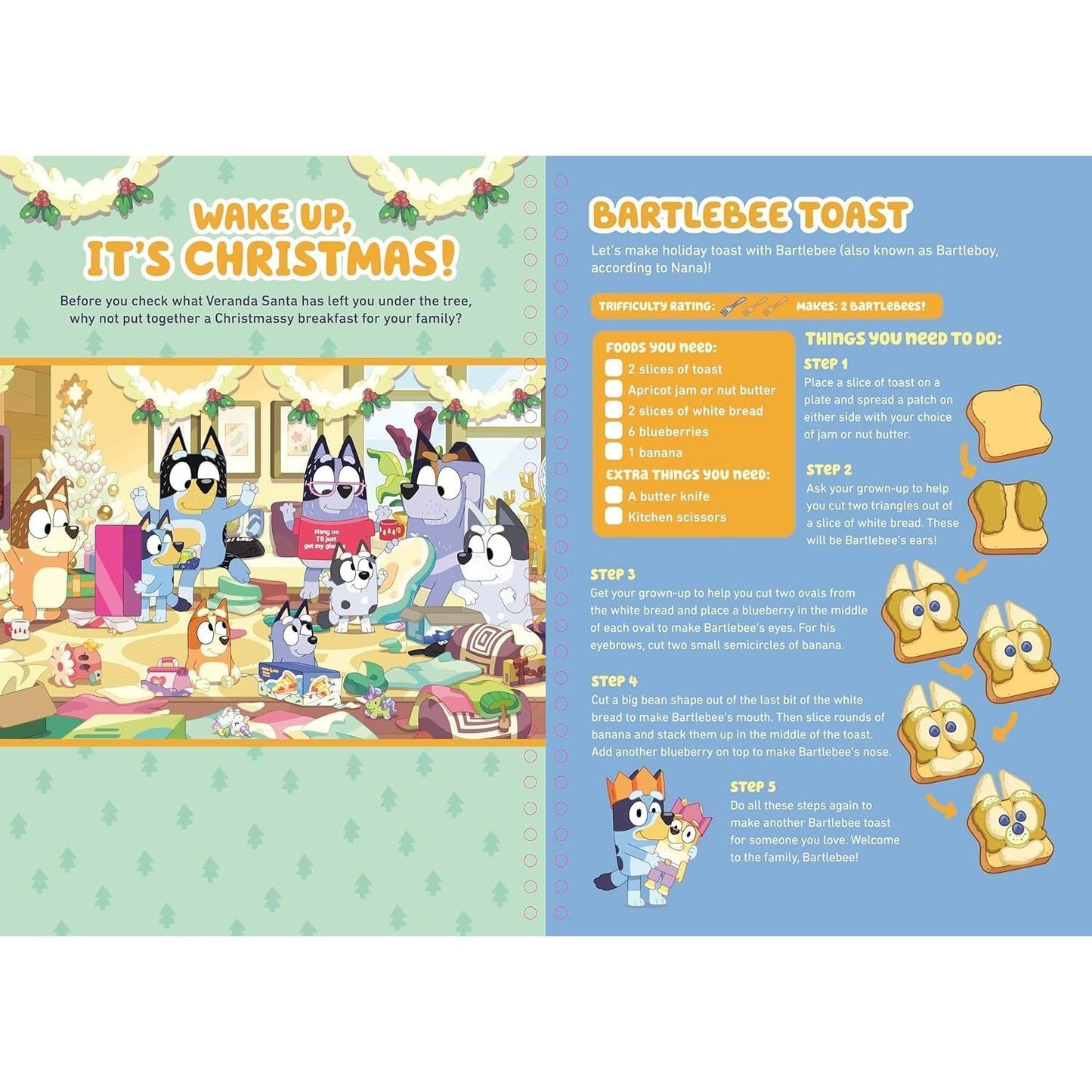 Bluey and Bingo's Christmas Cookbook