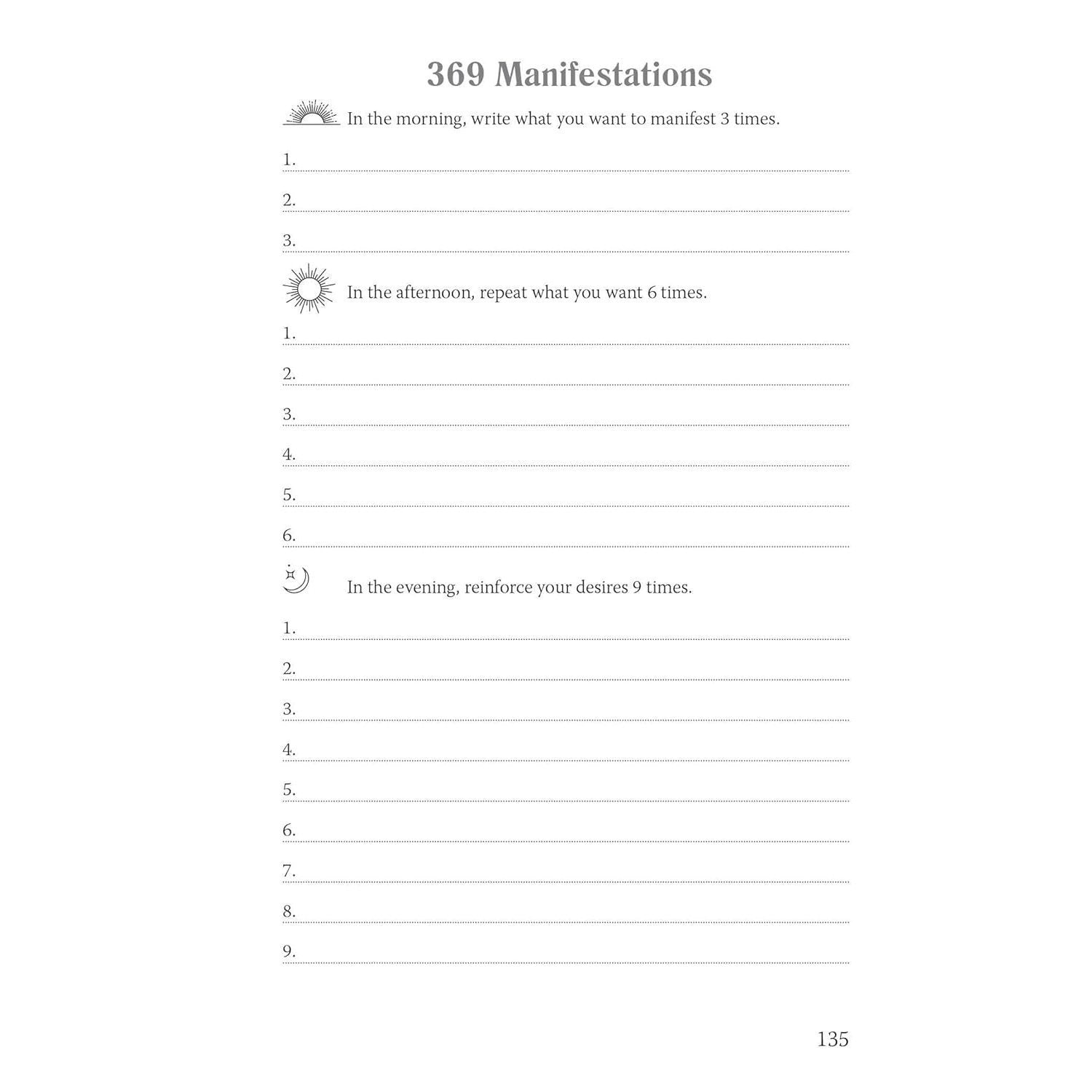 The 369 Manifestation Journal: A 52-Week Guide to Using Divine Numbers and Law of Attraction Techniques to Manifest Your Desires