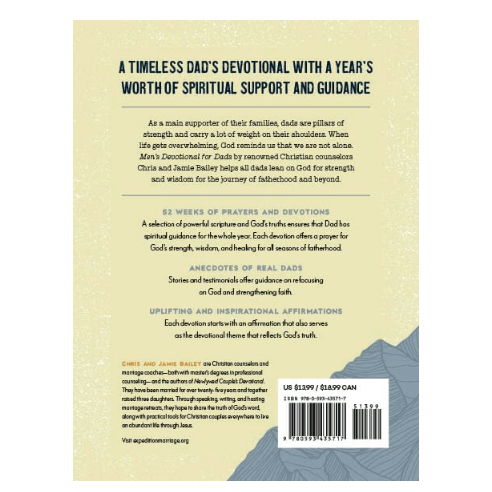 Men's Devotional for Dads: A Year of Prayers, Guidance, and Wisdom