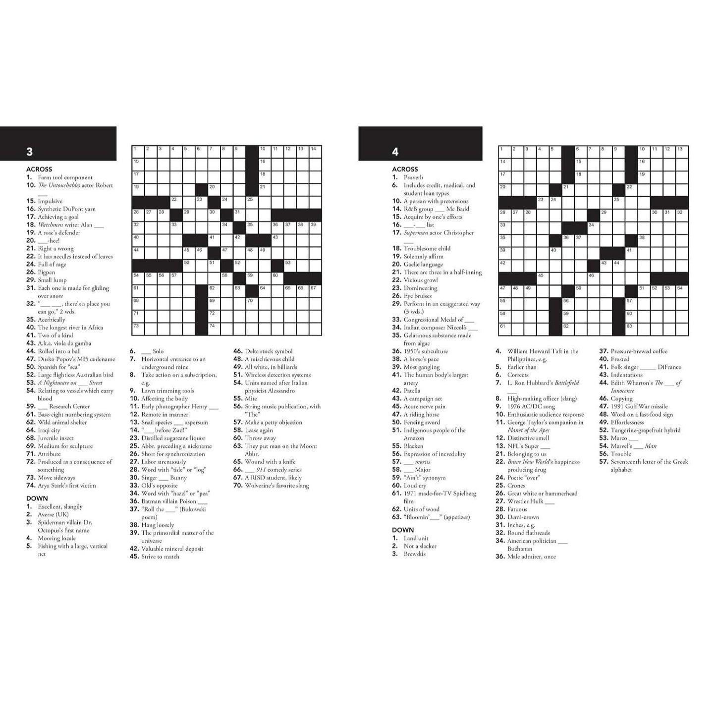 World Almanac Book of Crosswords