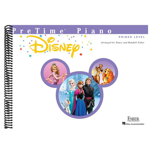 Pretime Piano Disney Beginner Piano Songbook Easy Disney Sheet Music for Kids and Students Primer Level Arrangements from Frozen, the Lion King, Mary