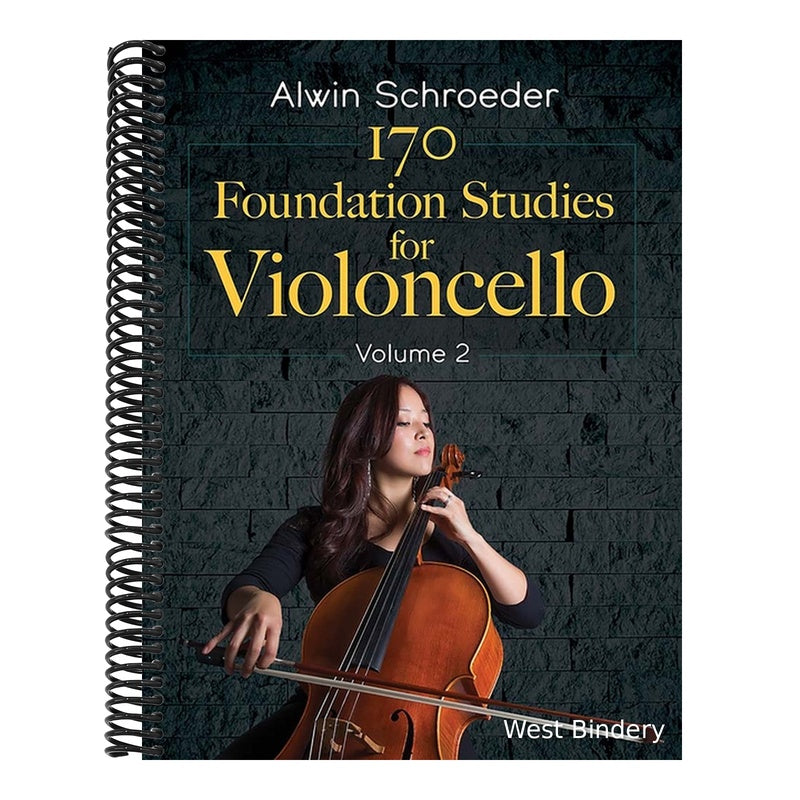 170 Foundation Studies for Violoncello: Volume 2 (Dover Chamber Music Scores) (Spiral Bound)