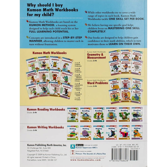 Kumon Grade 3 Word Problems (Workbook)