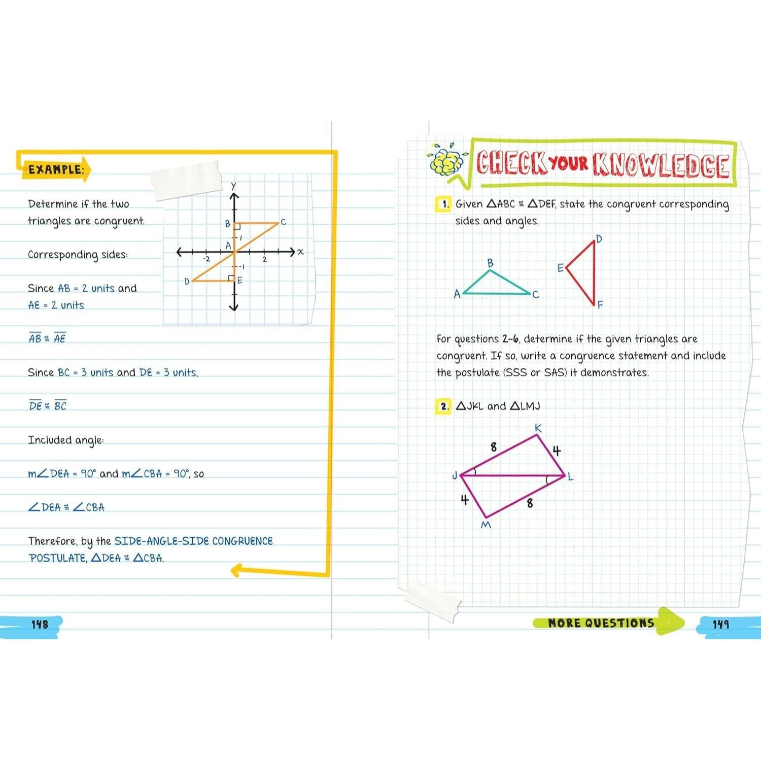 Everything You Need to Ace Geometry in One Big Fat Notebook (Big Fat Notebooks) (Spiral Bound)