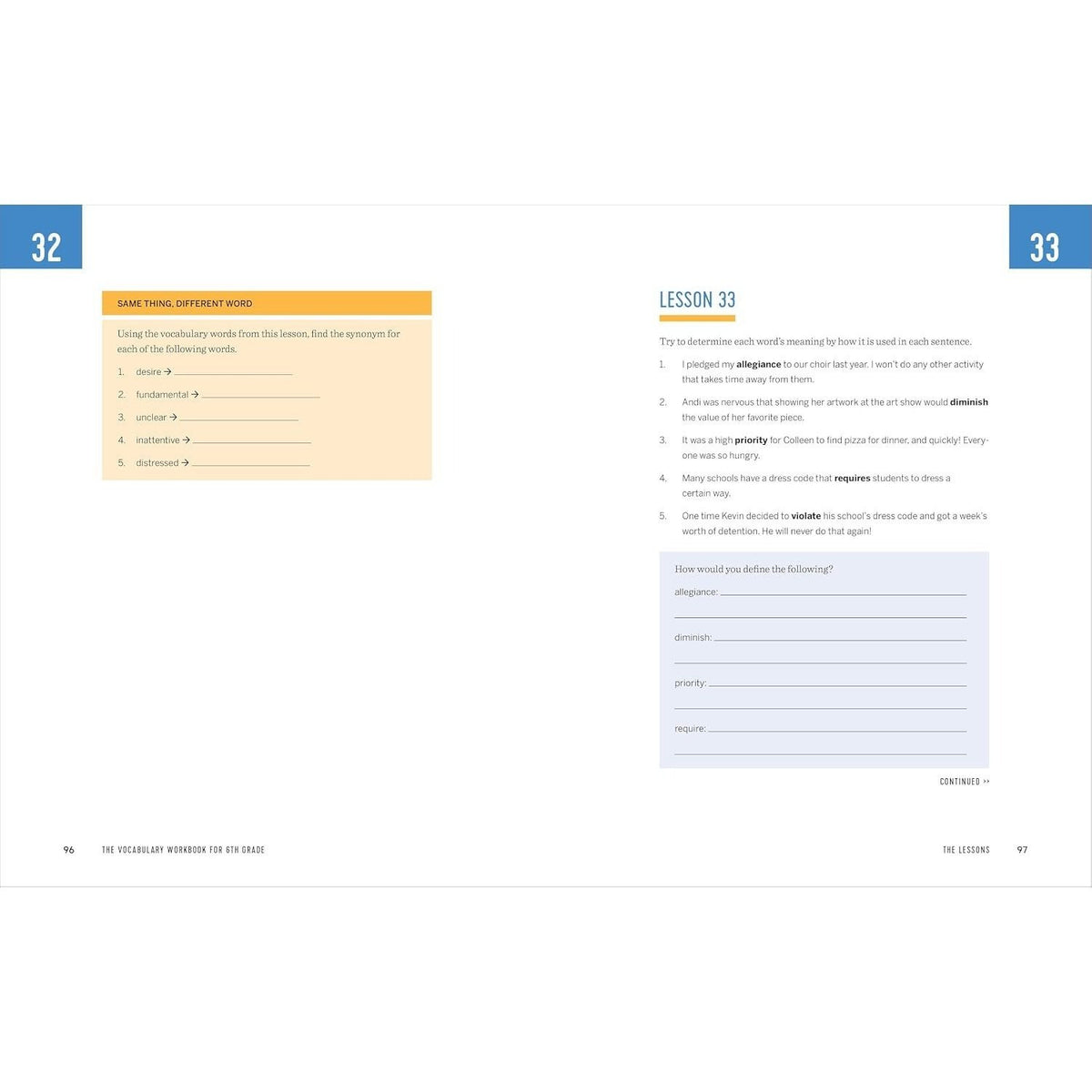 The Vocabulary Workbook for 6th Grade: Weekly Activities to Boost Your Word Power