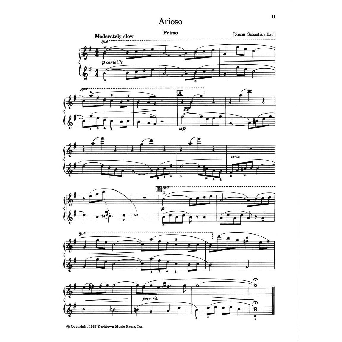 The Joy of Piano Duets: Familiar Melodies in Easy Arrangements for One Piano Four Hands