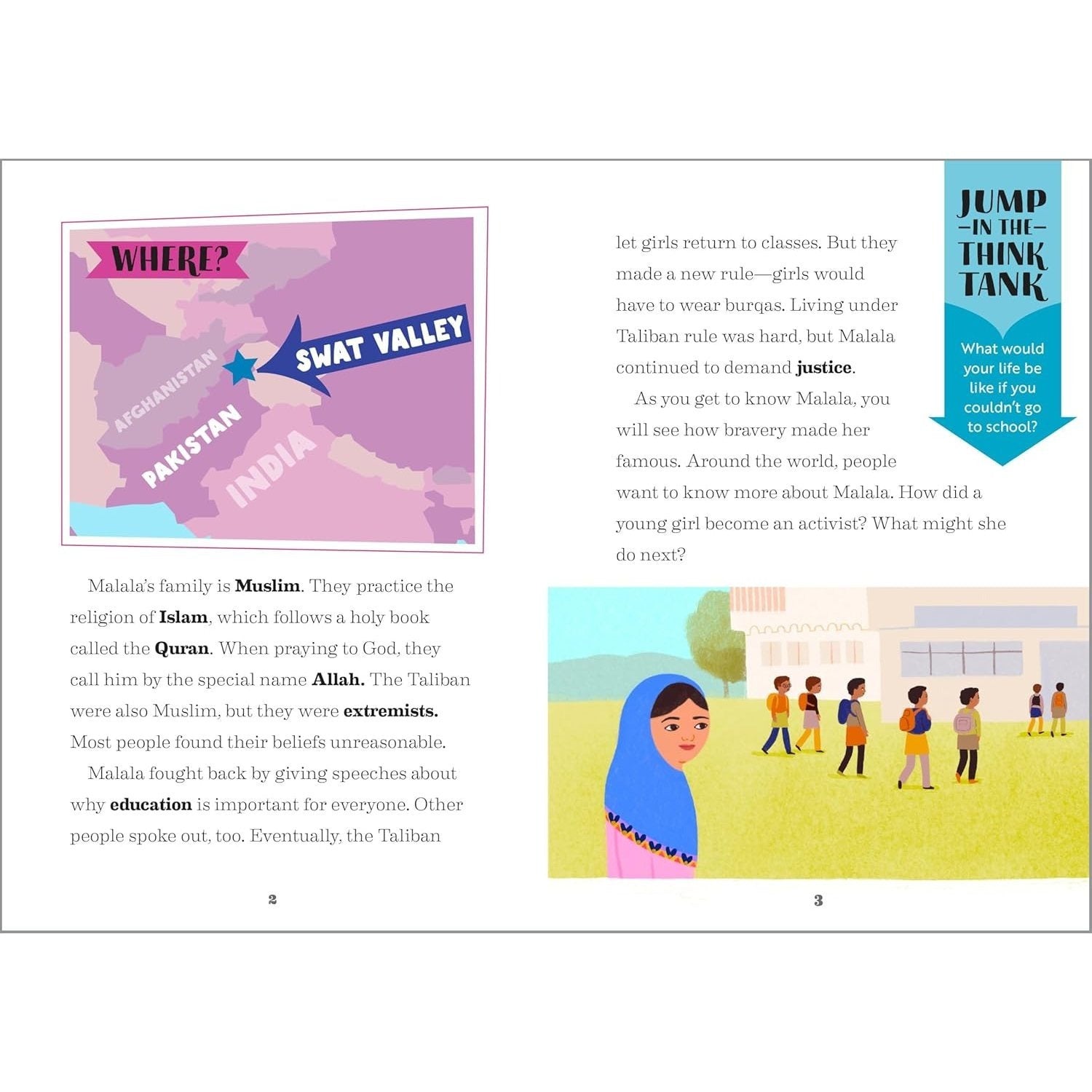 The Story of Malala Yousafzai: An Inspiring Biography for Young Readers