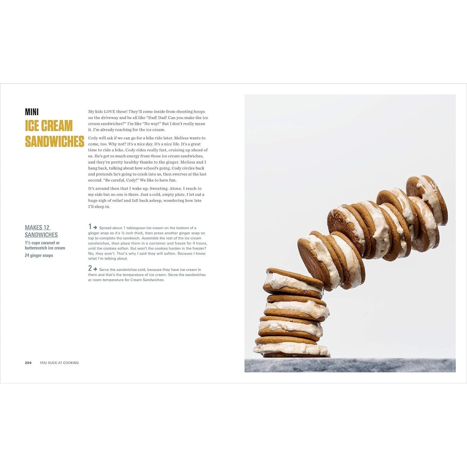 You Suck at Cooking: The Absurdly Practical Guide to Sucking Slightly Less at Making Food: A Cookbook