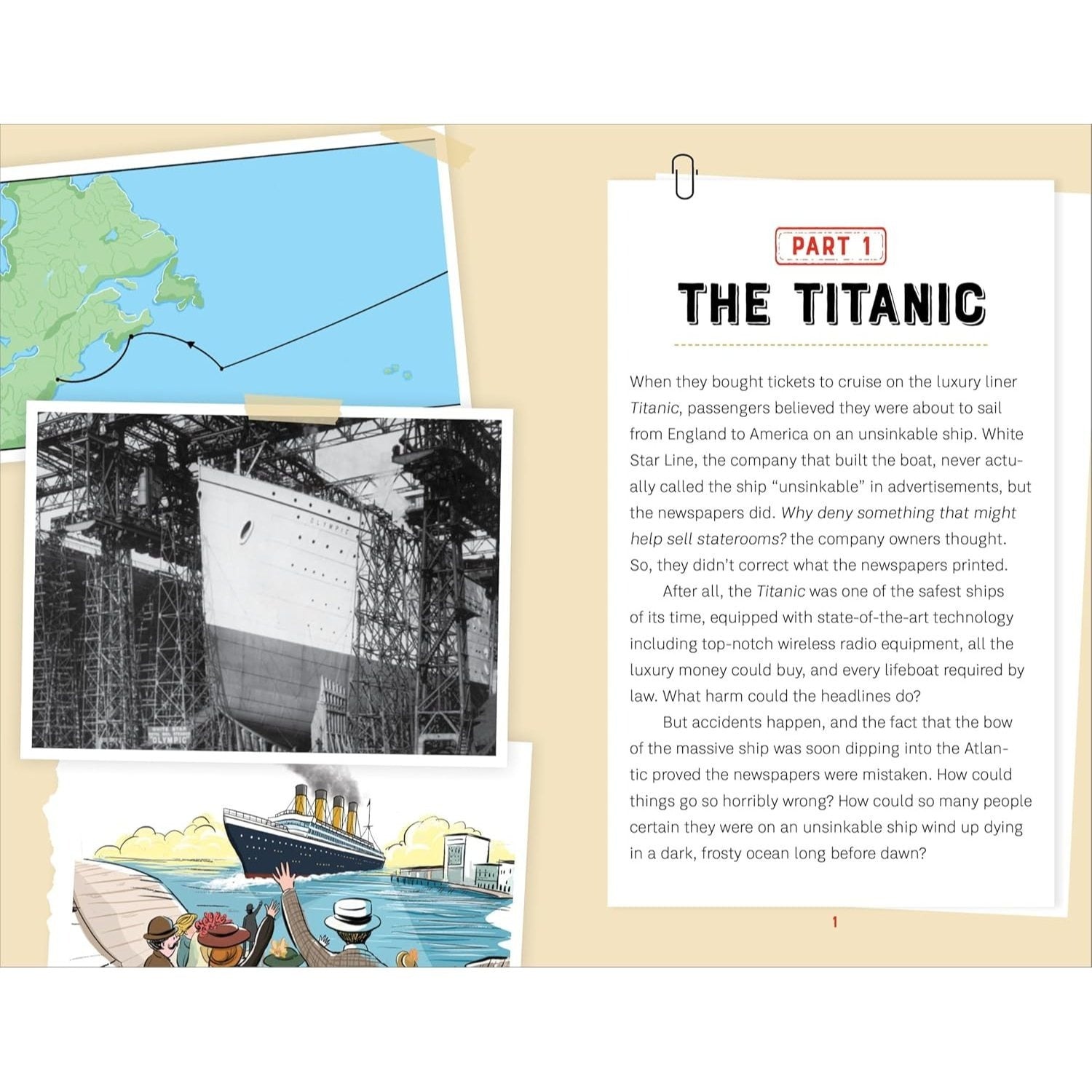 The Mystery of the Titanic: A Historical Investigation for Kids