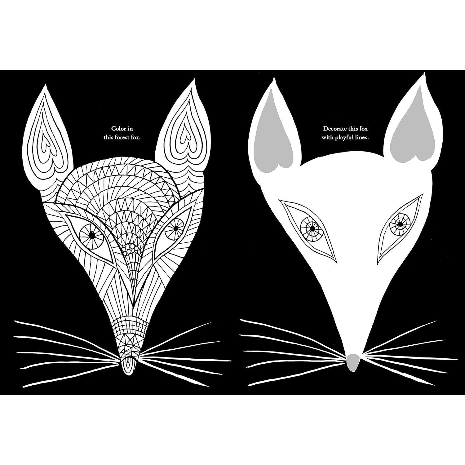 The Mindfulness Creativity Coloring Book: The Anti-Stress Adult Coloring Book with Guided Activities in Drawing, Lettering, and Patterns