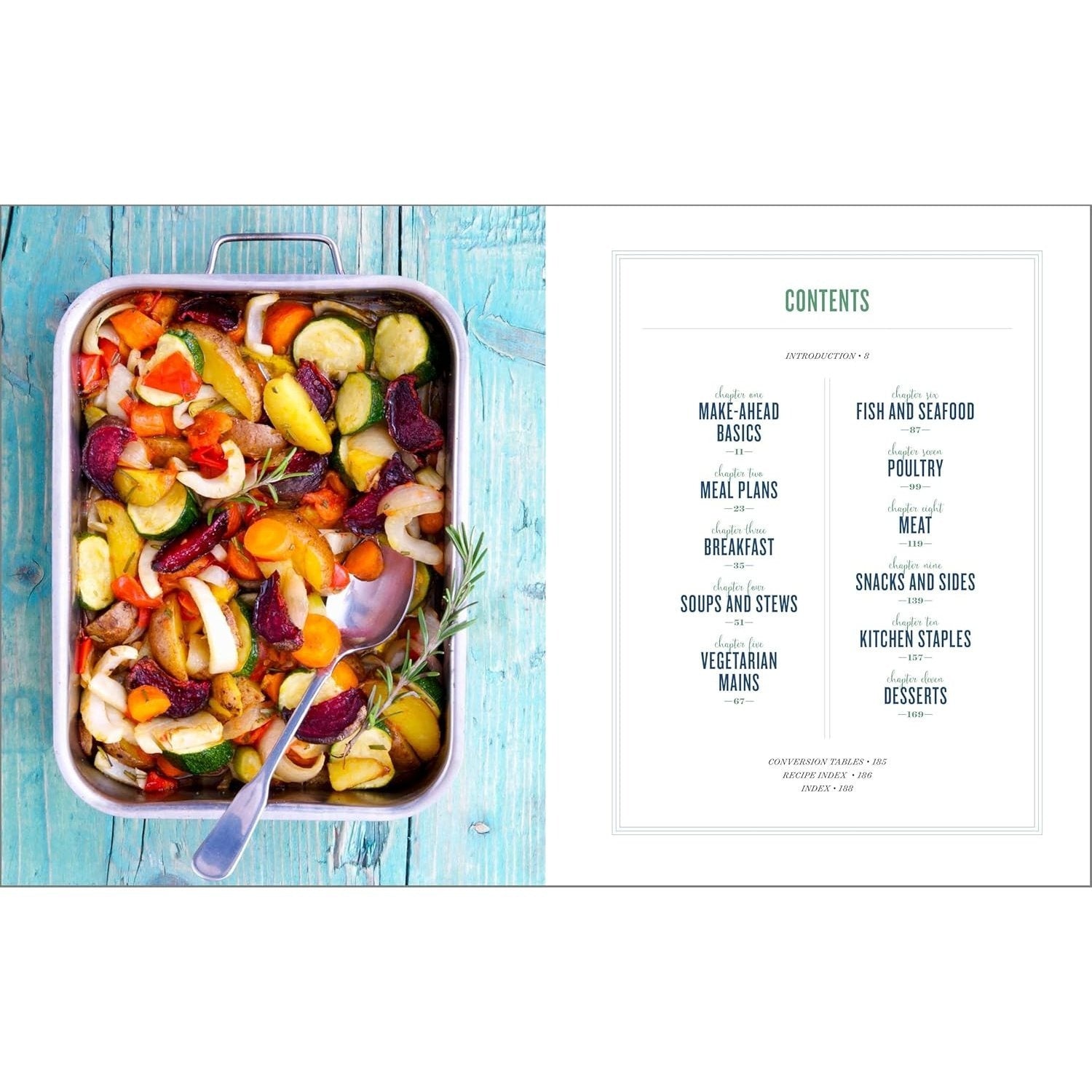 The Healthy Make-Ahead Cookbook: Wholesome, Flavorful Freezer Meals the Whole Family Will Enjoy (Spiral Bound)