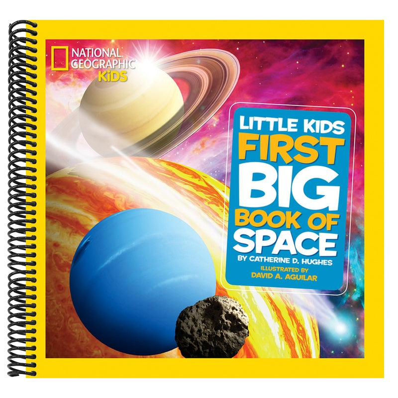 National Geographic Little Kids First Big Book of Space (National Geographic Little Kids First Big Books) (Spiral Bound)
