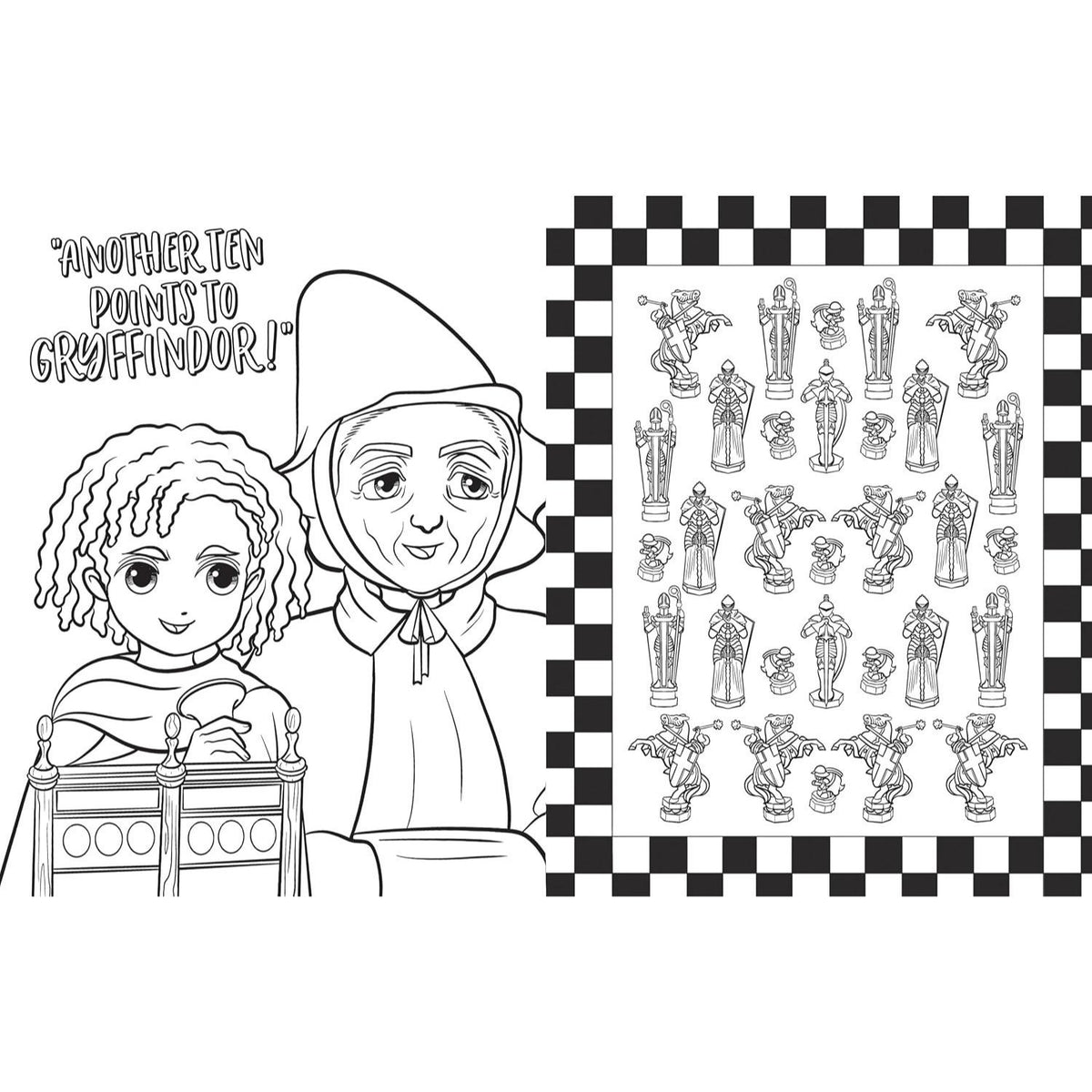 Magical Games Coloring Book (Harry Potter)