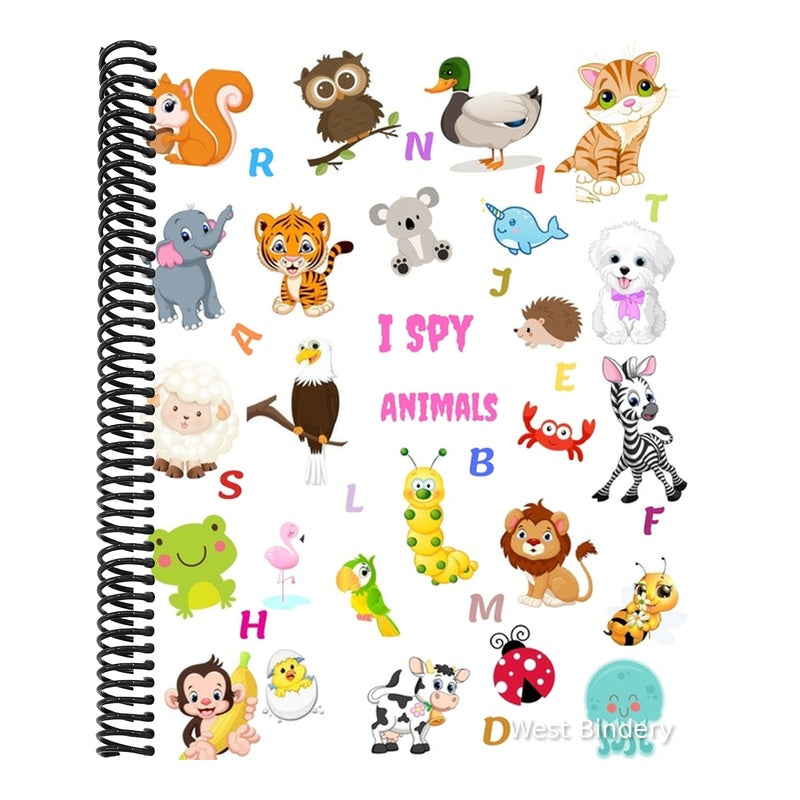 I Spy Animals: A Fun Guessing Game FOR Kids 2-5 Years, A Fun Animal Puzzle Book For 2-5 Years Old's