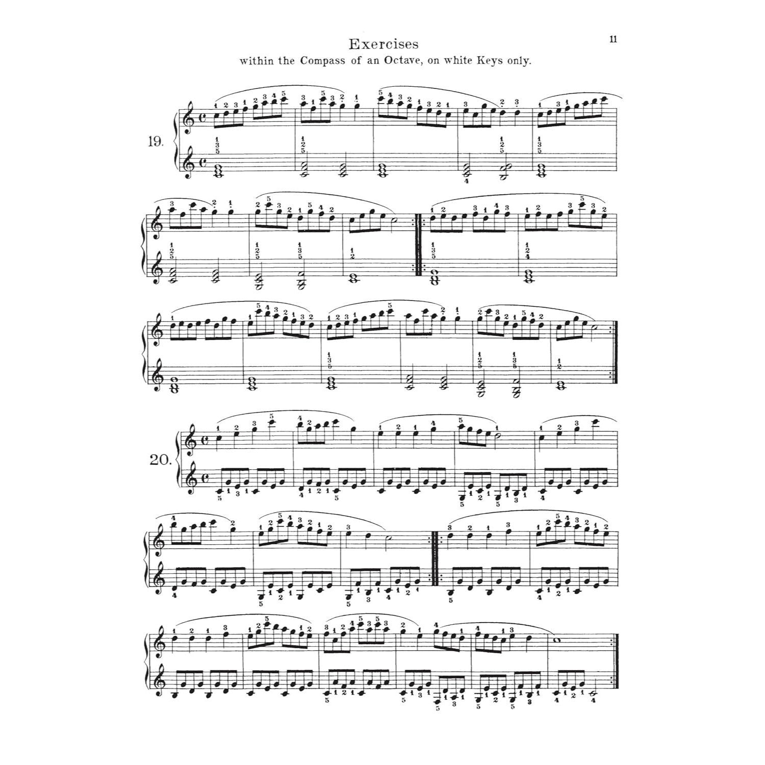 Practical Method for Beginners, Op. 599: Schirmer Library of Classics Volume 146 - Piano Technique and Exercise Book - Easy-To-Read Piano Scales Book (Spiral Bound)