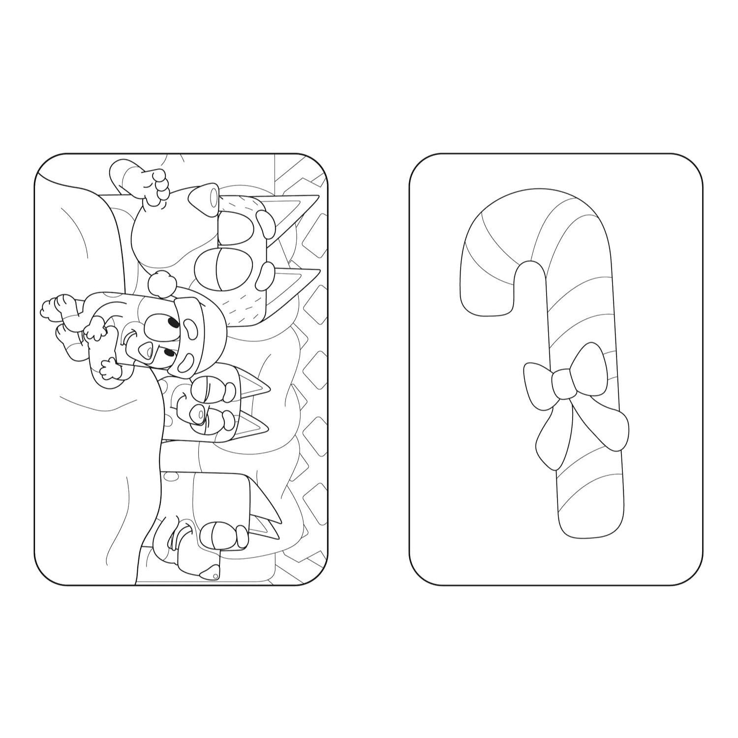 Bluey: Merry Christmas: A Coloring Book | Spiraled by Spiraling Freedom® (Spiral Bound)