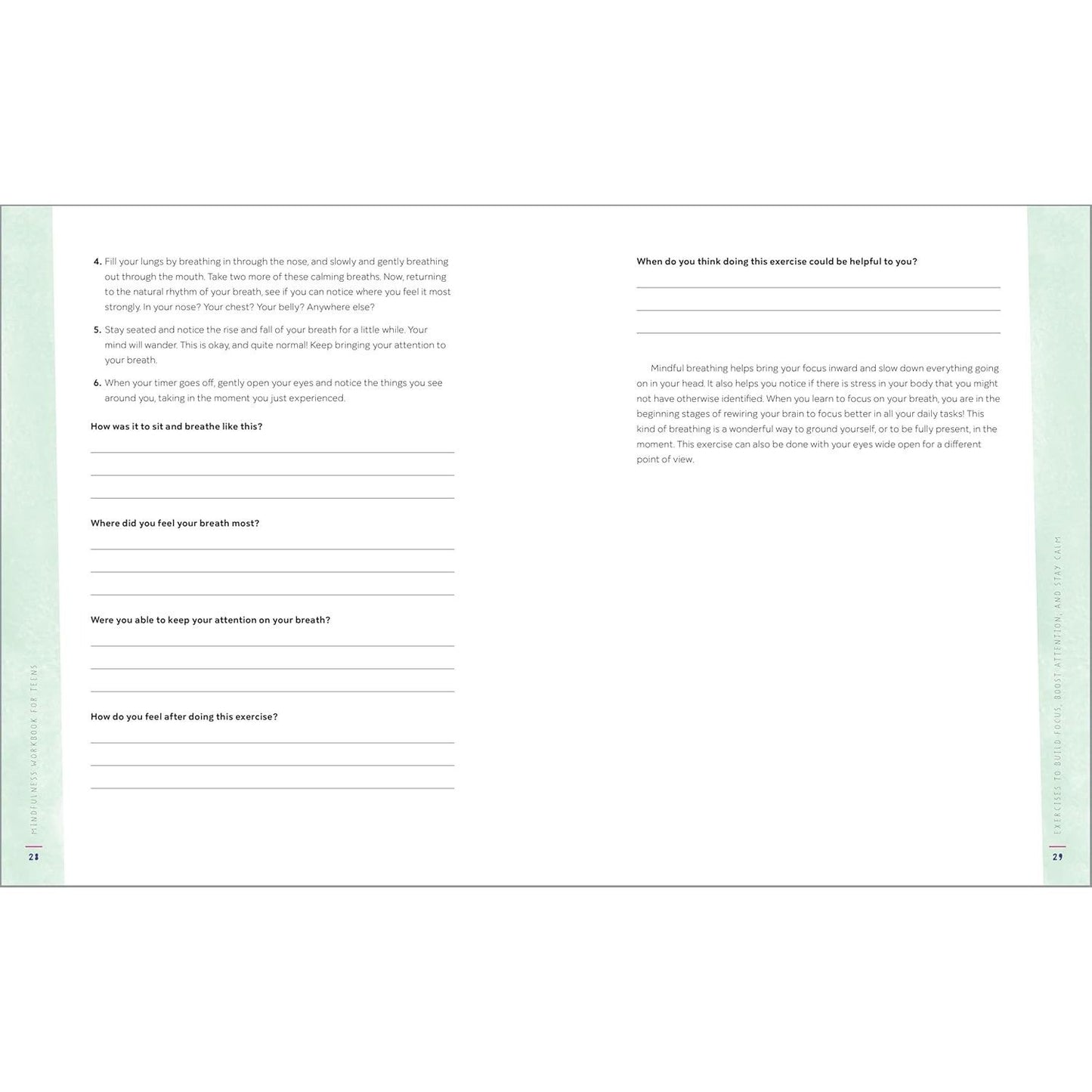Mindfulness Workbook for Teens: Exercises and Tools to Handle Stress, Find Focus, and Thrive