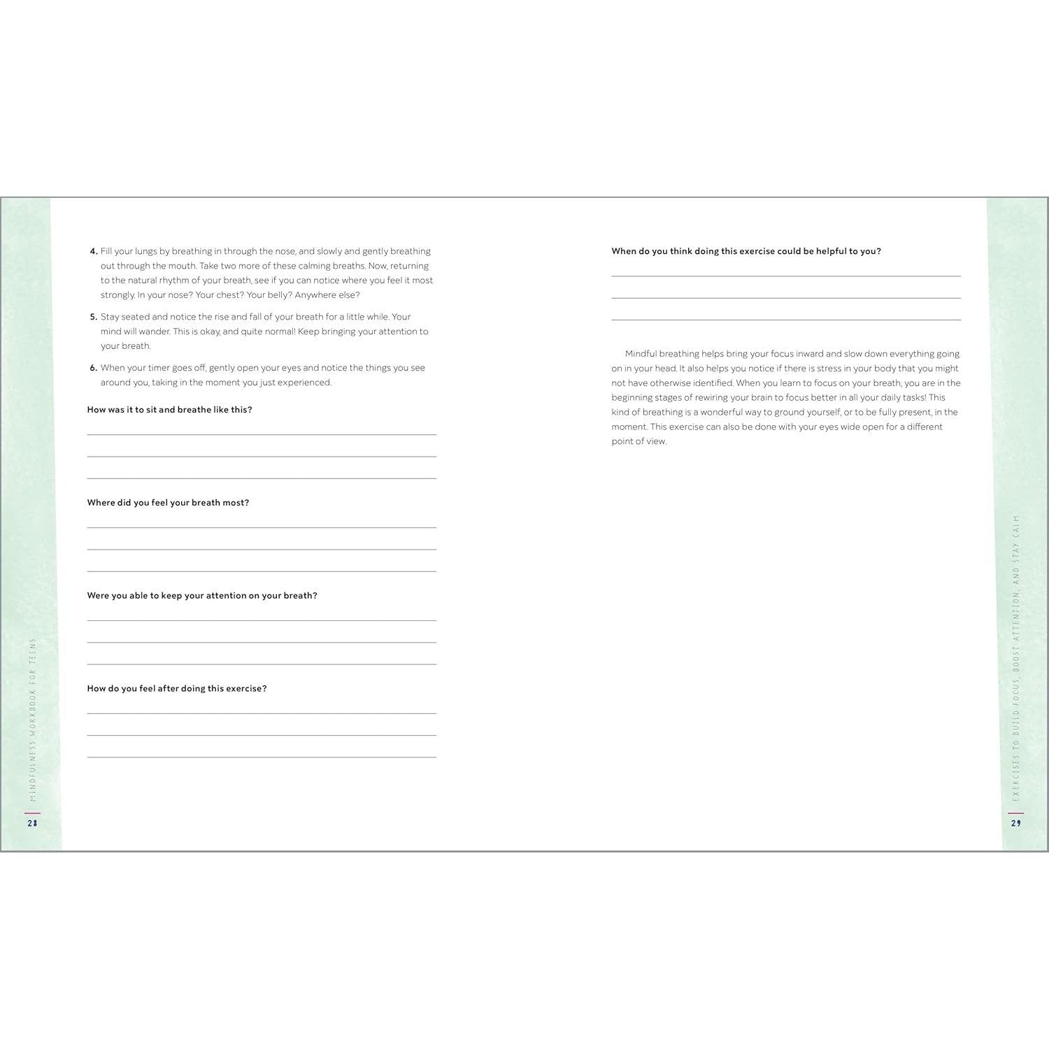 Mindfulness Workbook for Teens: Exercises and Tools to Handle Stress, Find Focus, and Thrive