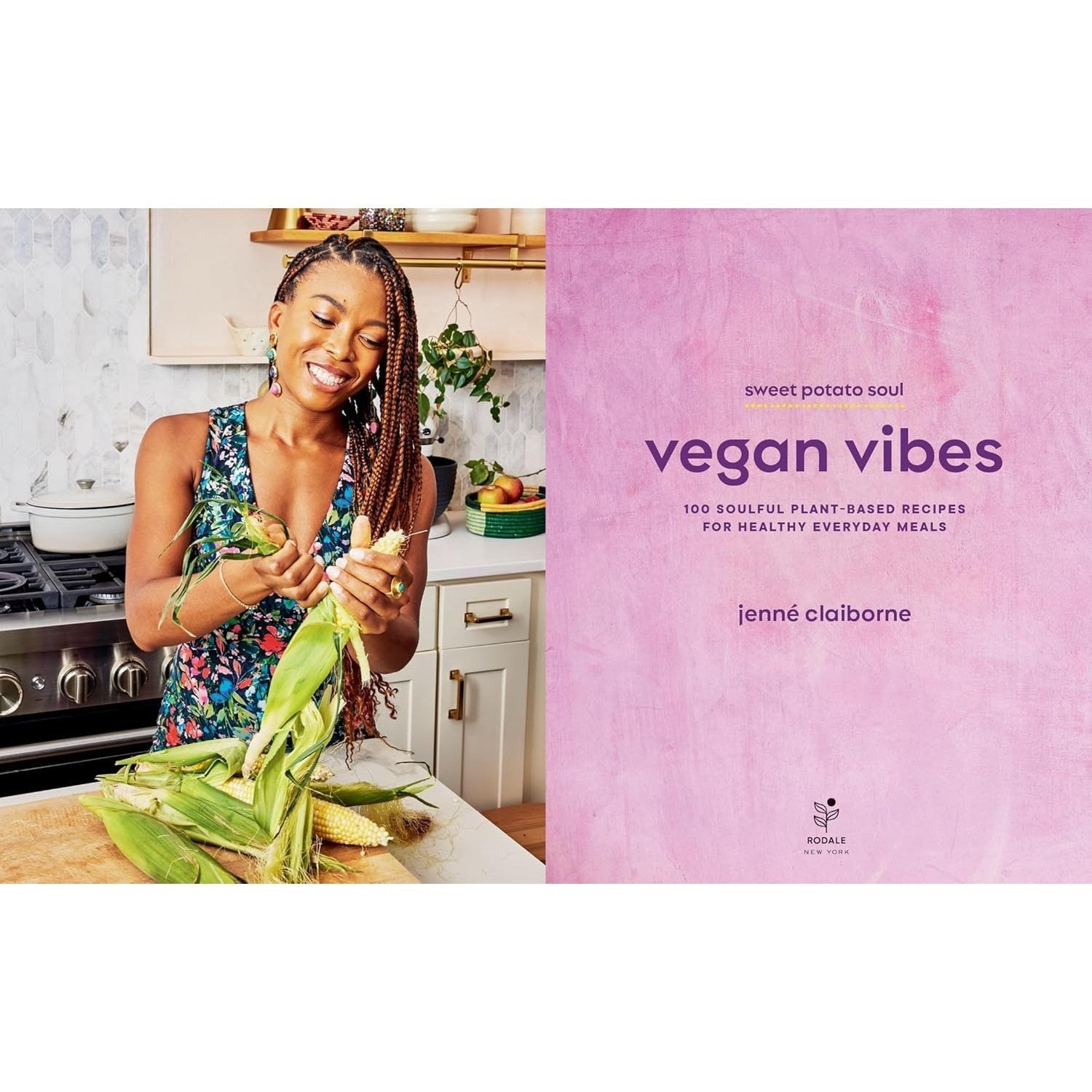 Sweet Potato Soul Vegan Vibes: 100 Soulful Plant-Based Recipes for Healthy Everyday Meals; A Cookbook (Spiral Bound)