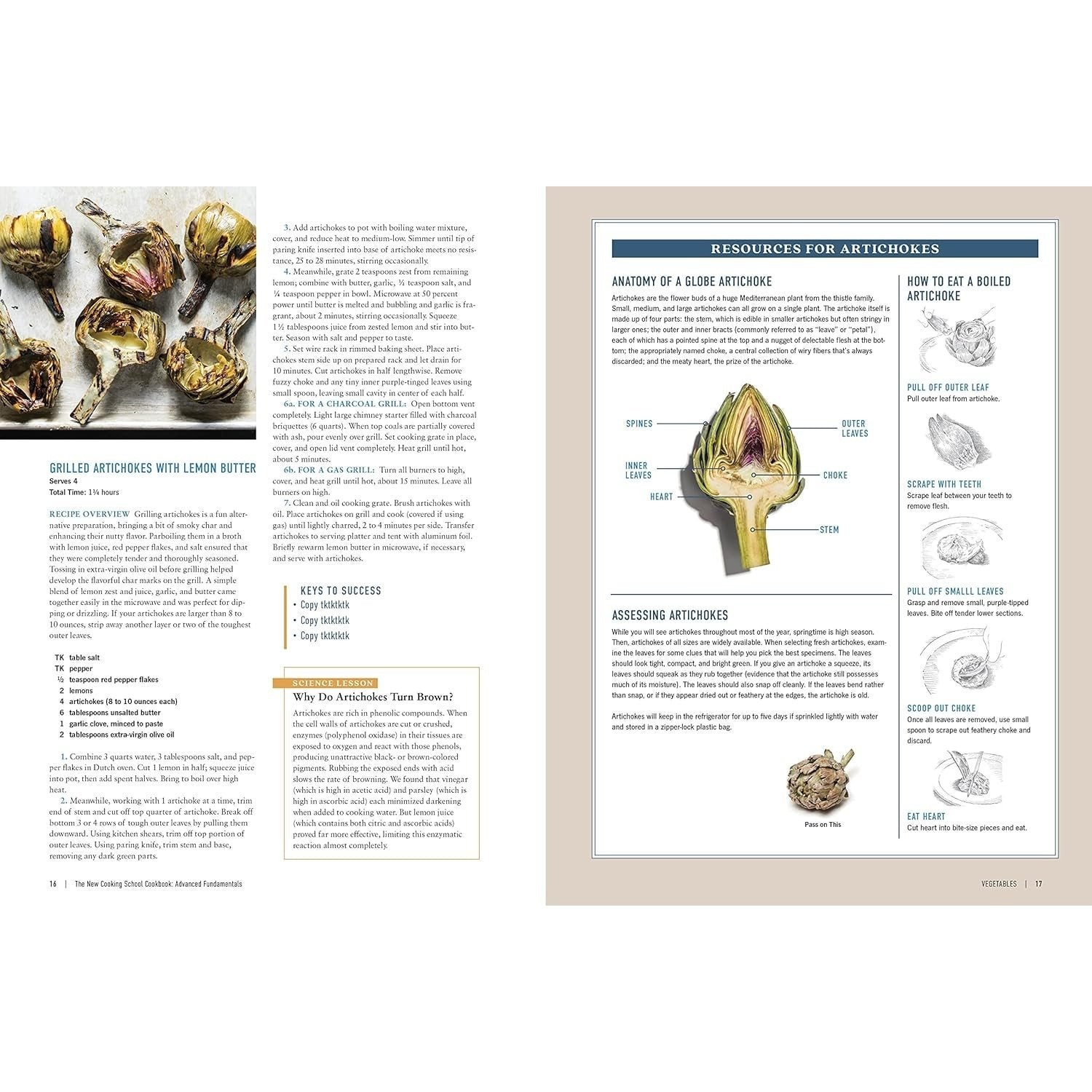 The New Cooking School Cookbook: Advanced Fundamentals (Spiral Bound)