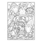 Gnomes at Home Coloring Book