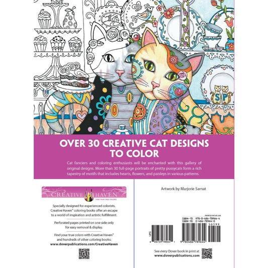 Creative Haven Creative Cats Coloring Book (First Edition, First)