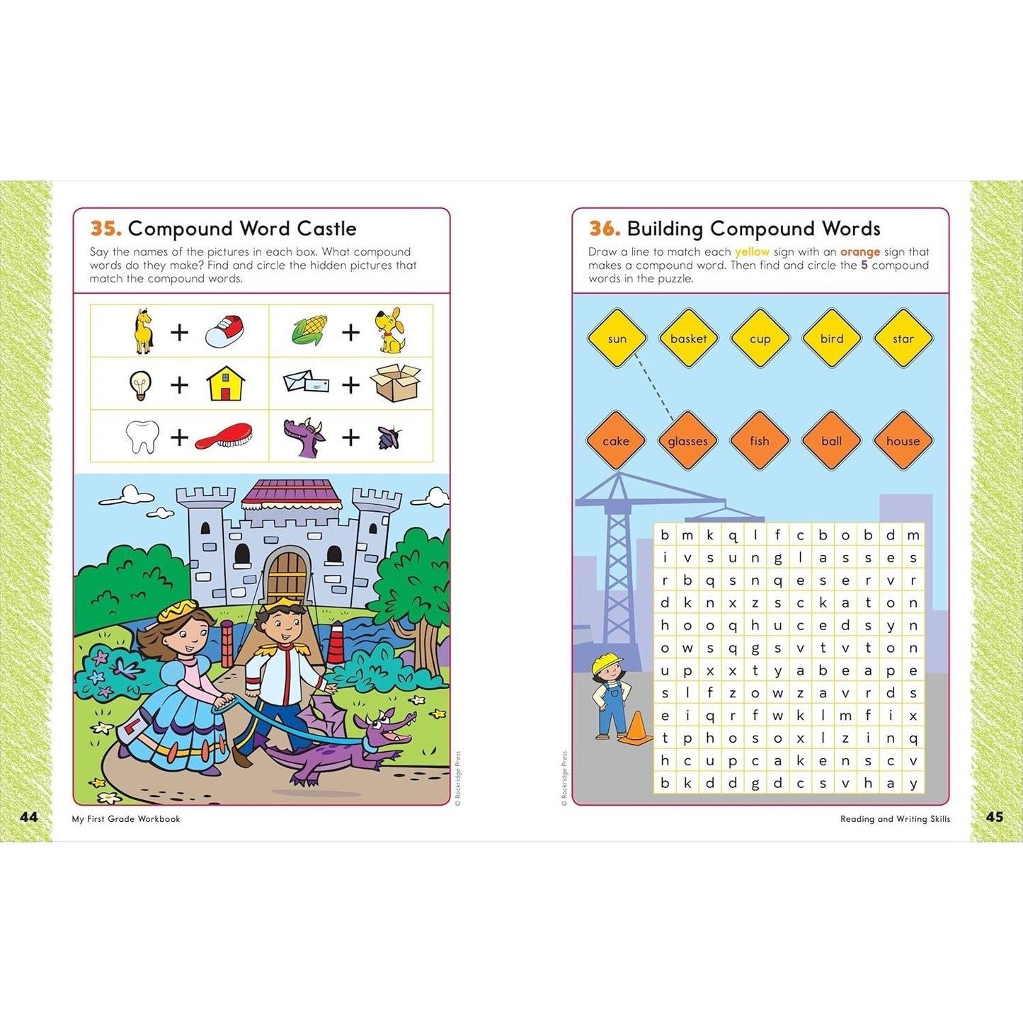 My First Grade Workbook: 101 Games and Activities to Support First Grade Skills (My Workbook)